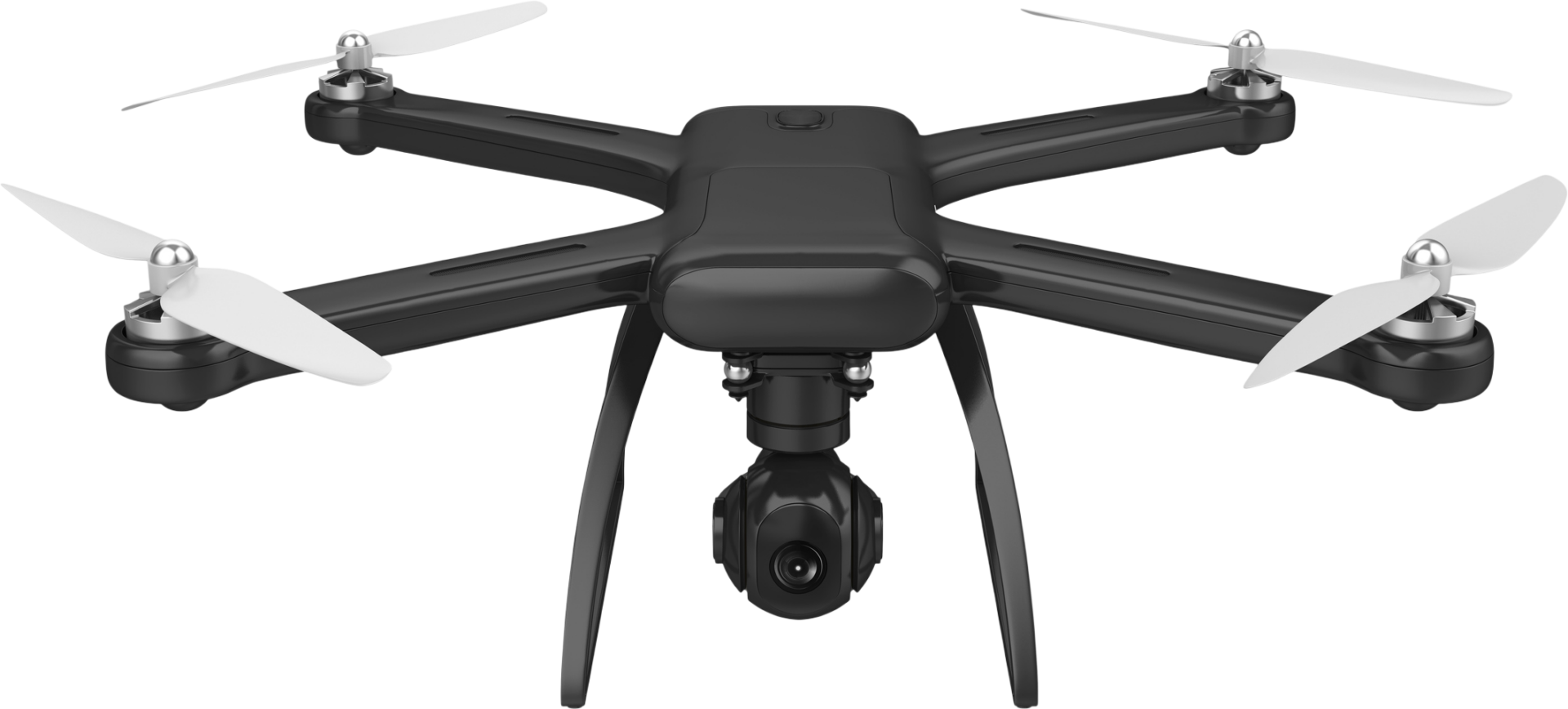 Aerial drone featuring a mounted camera